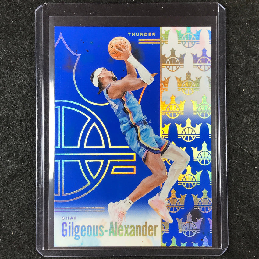 2024-25 Court Kings SHAI GILGEOUS-ALEXANDER Base Sapphire 13/25 #34