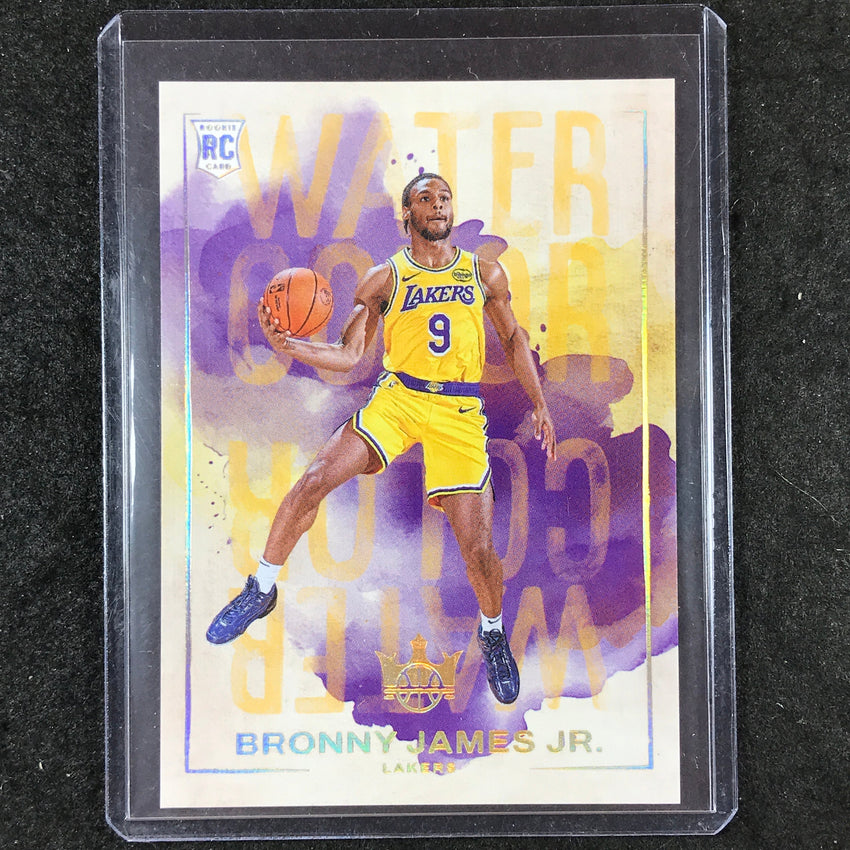 2024-25 Court Kings BRONNY JAMES JR. Water Color Rookie Gold 10/10 #20