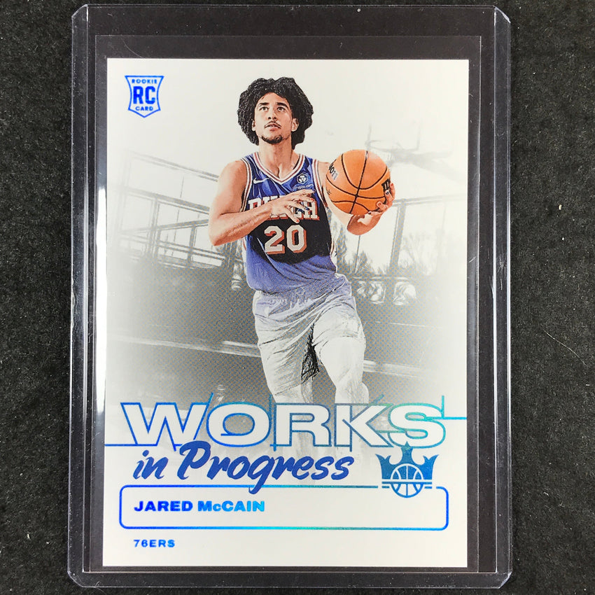 2024-25 Court Kings JARED MCCAIN Works In Progress Rookie Masterpiece 1/1 #18
