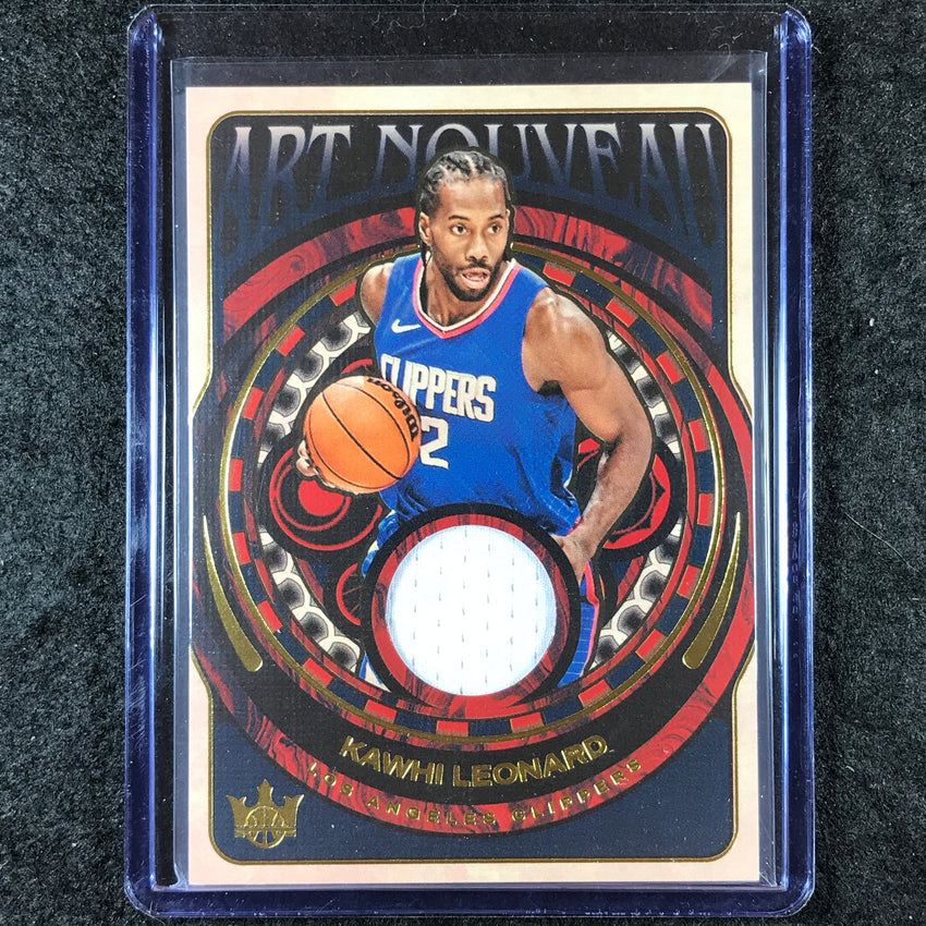 2024-25 Court Kings KAWHI LEONARD Art Nouveau Jersey Relic #KWL