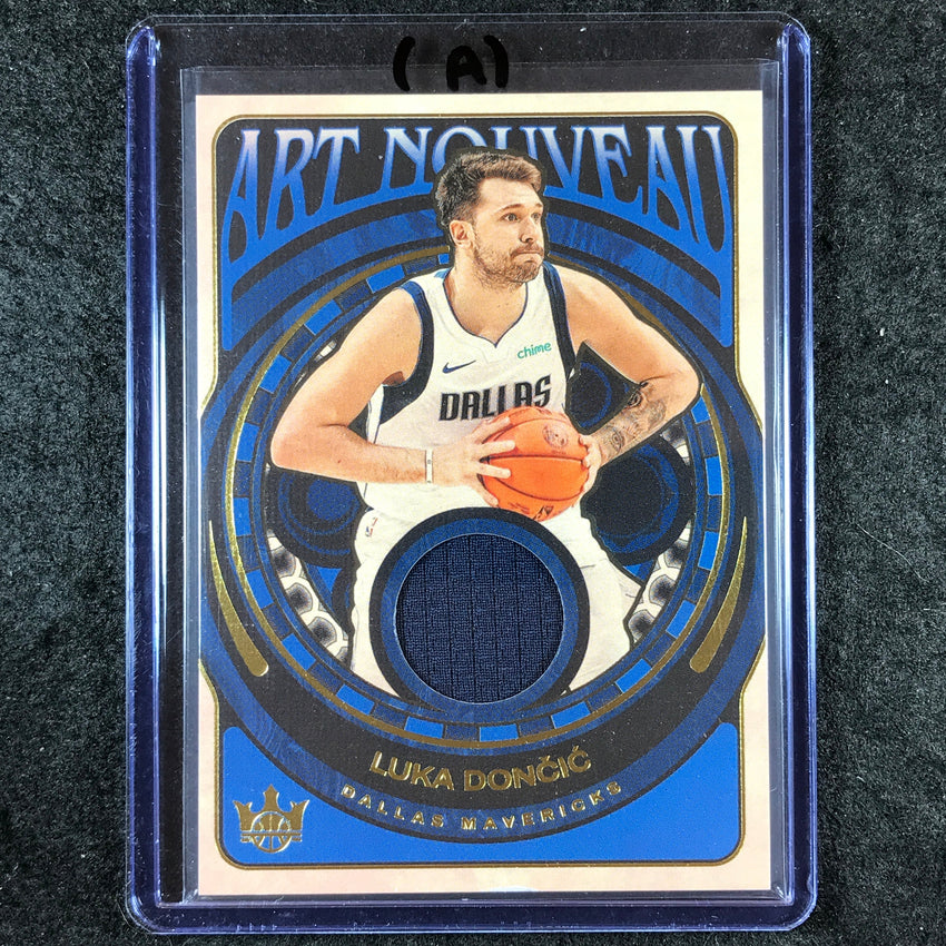 2024-25 Court Kings LUKA DONCIC Art Nouveau Jersey Relic #LKD (A)
