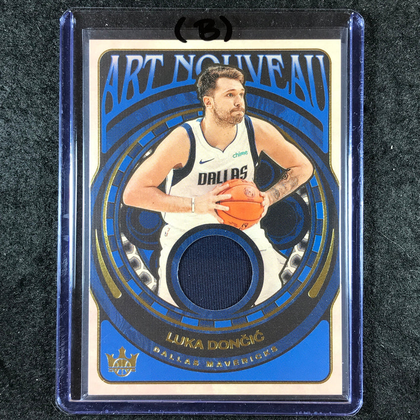 2024-25 Court Kings LUKA DONCIC Art Nouveau Jersey Relic #LKD (B)