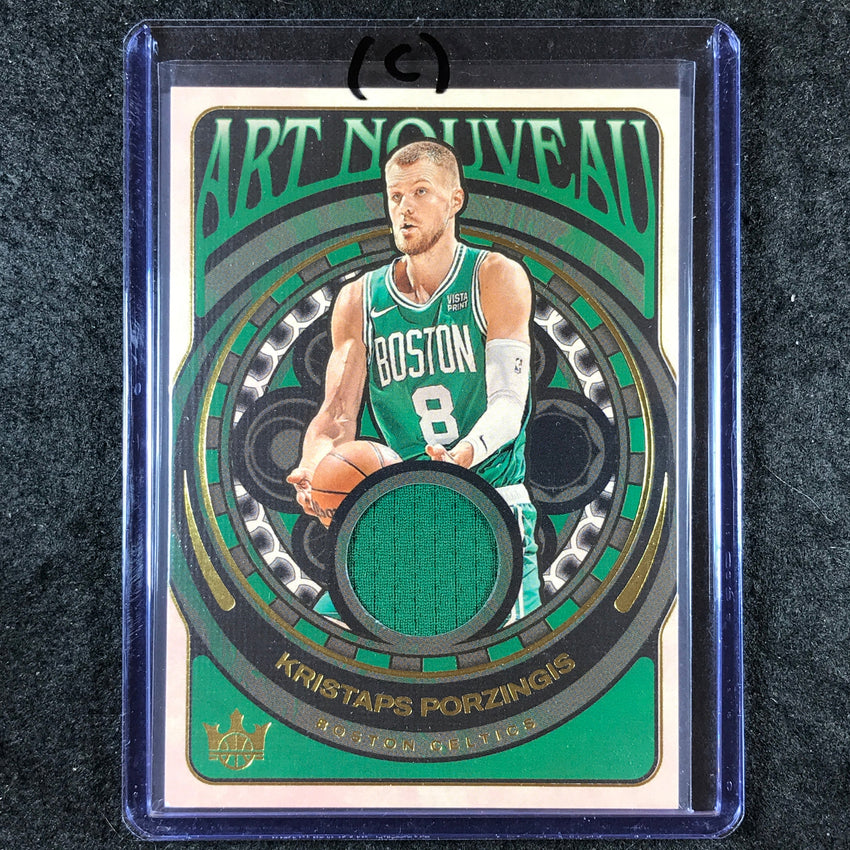 2024-25 Court Kings KRISTAPS PORZINGIS Art Nouveau Jersey Relic #KSP (C)
