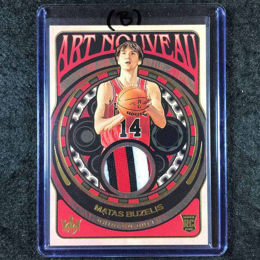 2024-25 Court Kings MATAS BUZELIS Art Nouveau Rookie Patch Relic #MTB (B)