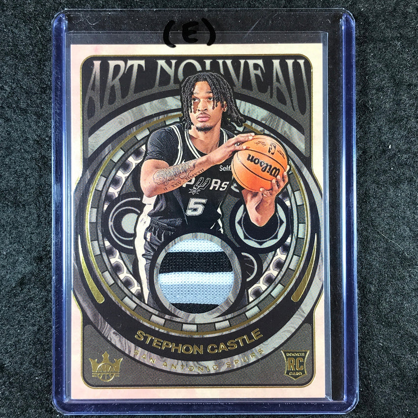 2024-25 Court Kings STEPHON CASTLE Art Nouveau Rookie Patch Relic #SPC (E)