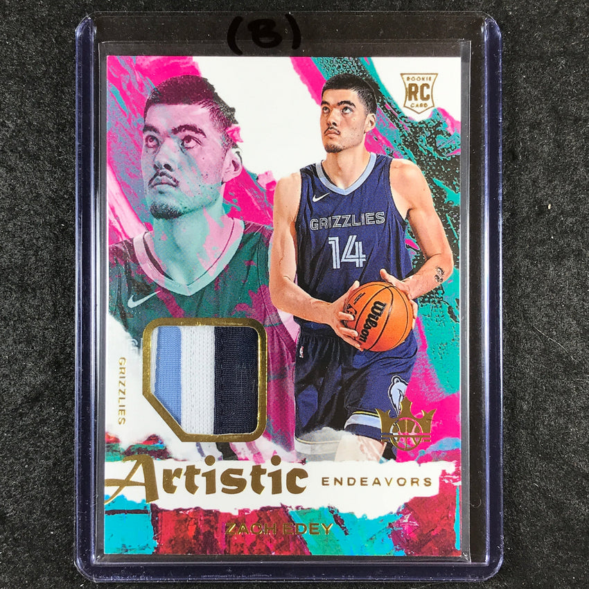 2024-25 Court Kings ZACH EDEY Artistic Endevours Rookie Patch Relic #ZHE (B)