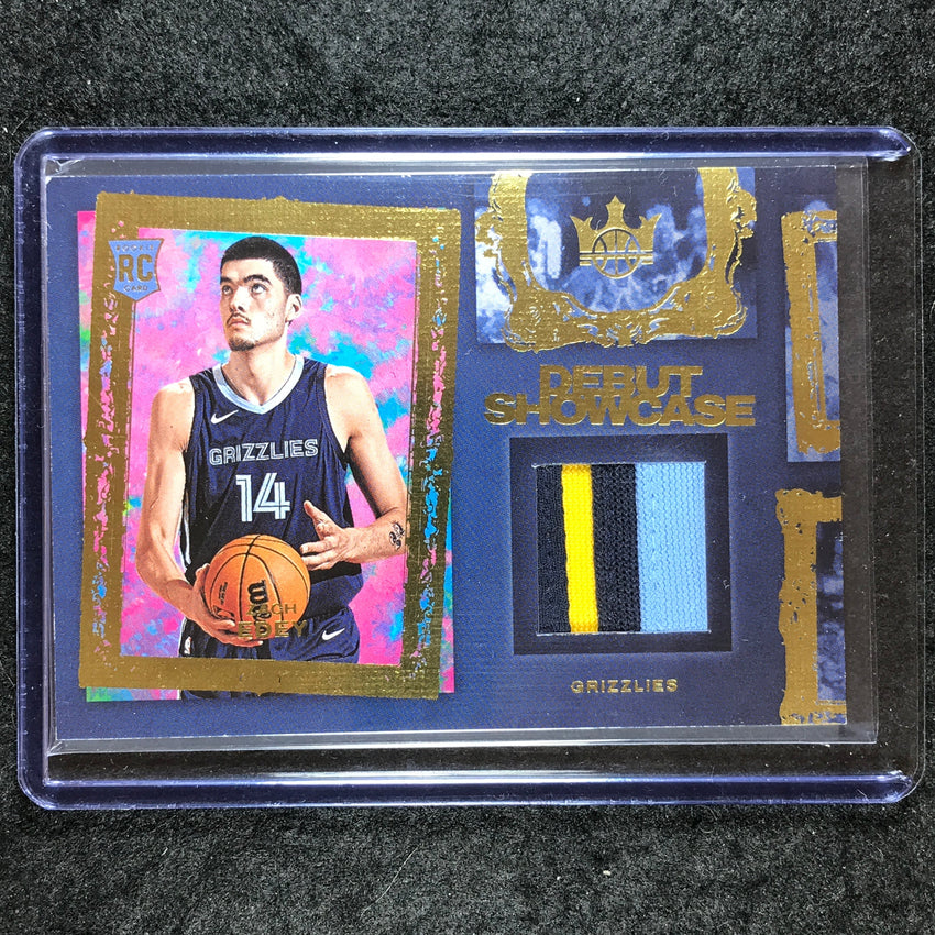 2024-25 Court Kings ZACH EDEY Debut Showcase Rookie Patch Relic #ZCE
