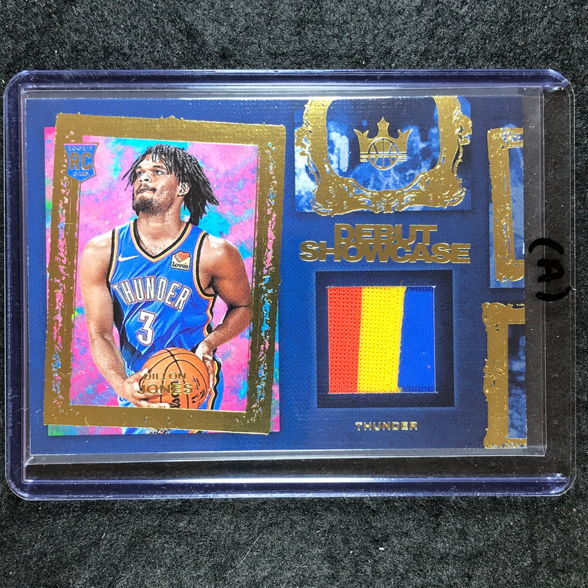 2024-25 Court Kings DILLON JONES Debut Showcase Rookie Patch Relic #DLJ (A)