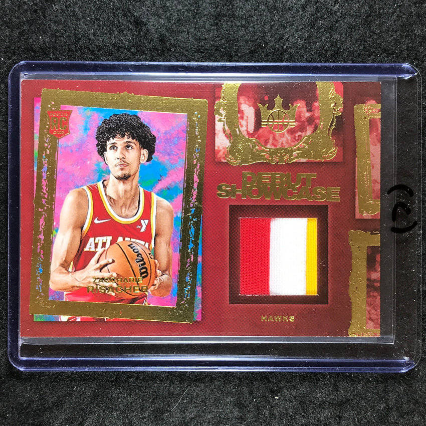 2024-25 Court Kings ZACCHARIE RISACHER Debut Showcase Rookie Patch #ZCC (C)