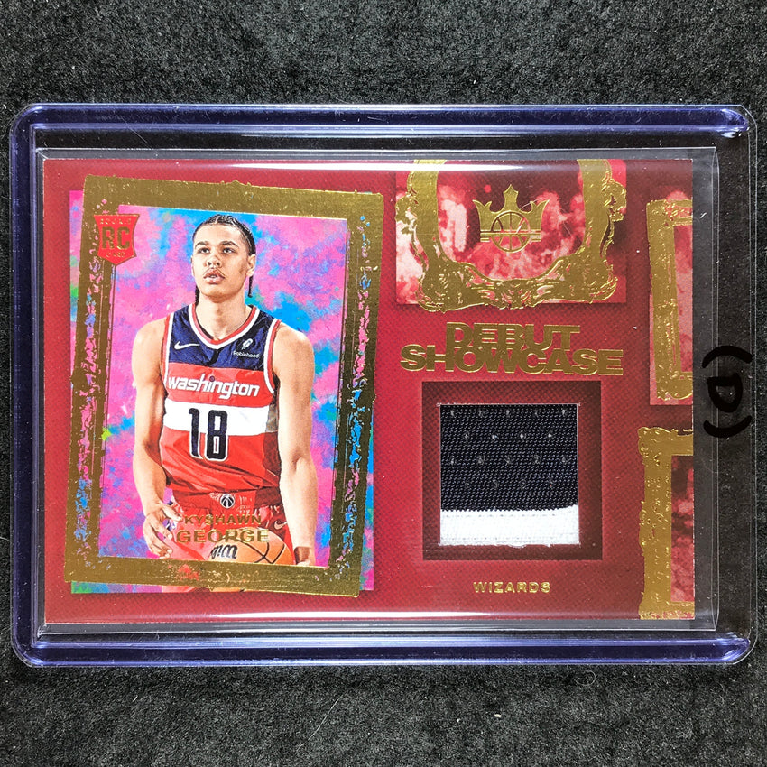 2024-25 Court Kings KYSHAWN GEORGE Debut Showcase Rookie Patch Relic #KYG (D)