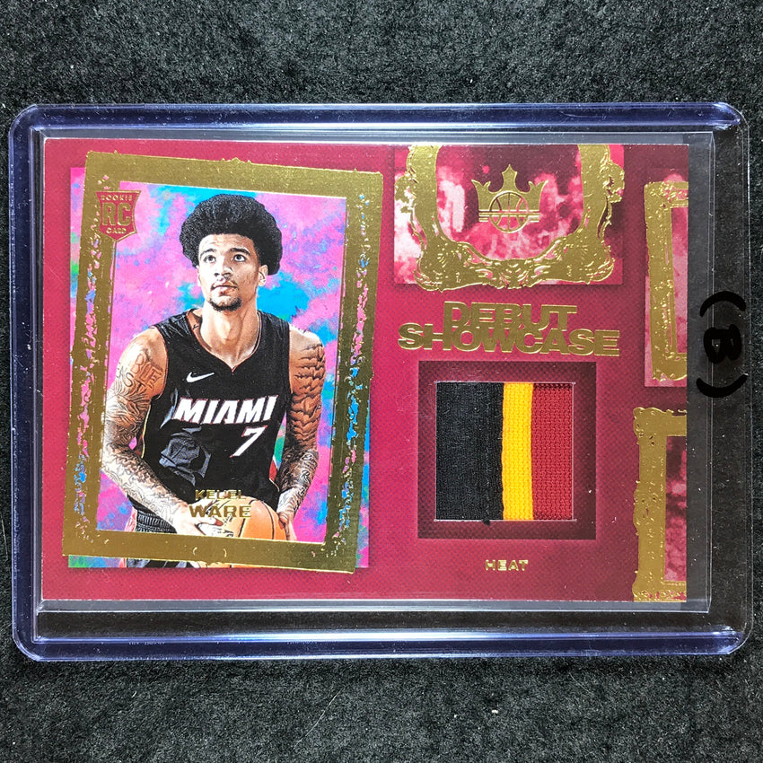 2024-25 Court Kings KEL'EL WARE Debut Showcase Rookie Patch Relic #KLL (B)