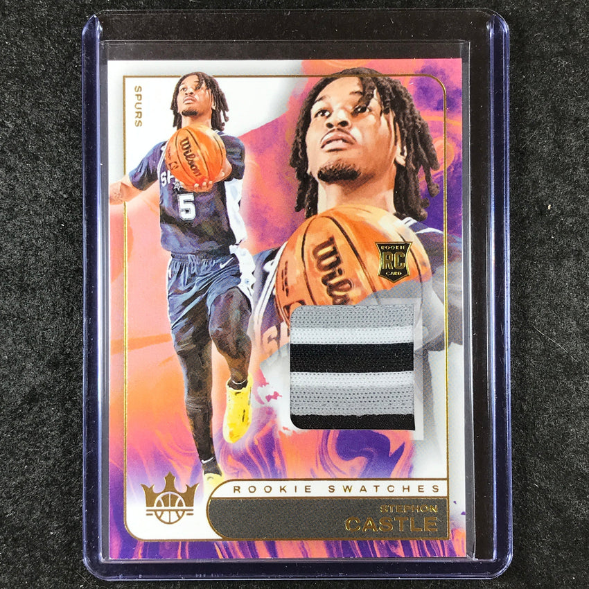 2024-25 Court Kings STEPHON CASTLE Rookie Swatches Patch Relic #SPC