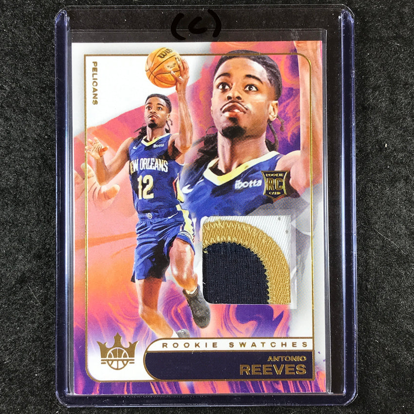 2024-25 Court Kings ANTONIO REEVES Rookie Swatches Patch Relic #ANR (C)