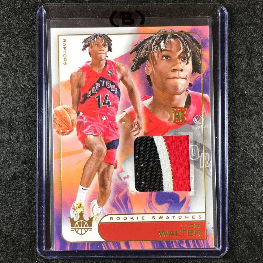 2024-25 Court Kings JA'KOBE WALTER Rookie Swatches Patch Relic #JKW (B)