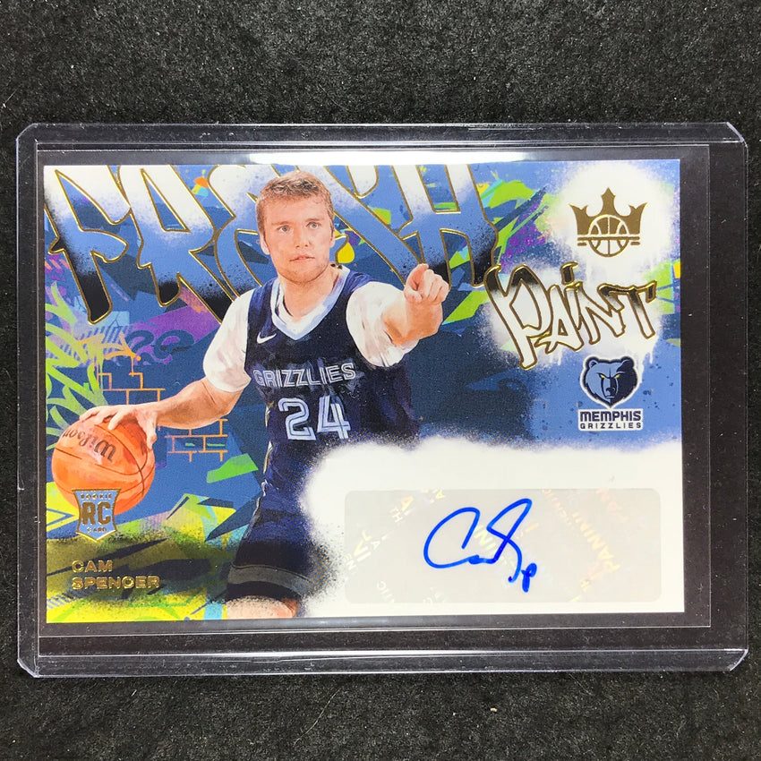 2024-25 Court Kings CAM SPENCER Fresh Paint Rookie Auto Base 26/125