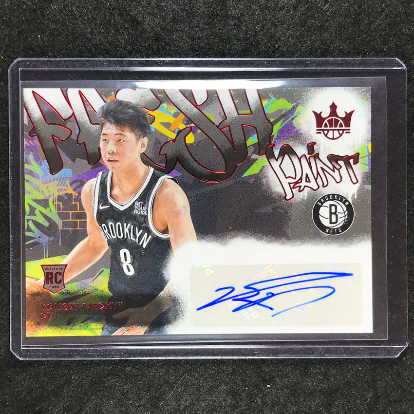 2024-25 Court Kings YONGXI "JACKY" CUI Fresh Paint Rookie Auto Ruby 53/99