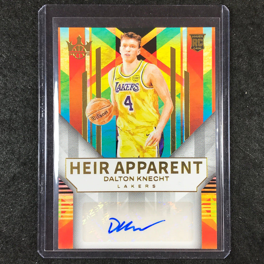 2024-25 Court Kings DALTON KNECHT Heir Apparent Rookie Auto Base 23/125