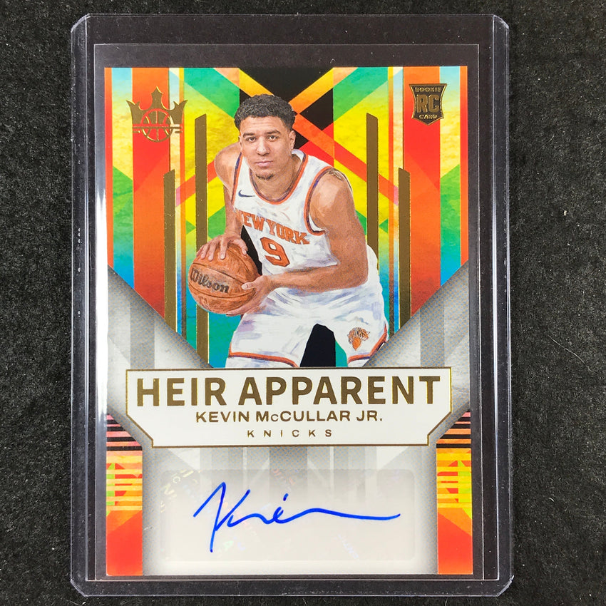 2024-25 Court Kings KEVIN MCCULLAR JR. Heir Apparent Rookie Auto Base 61/125