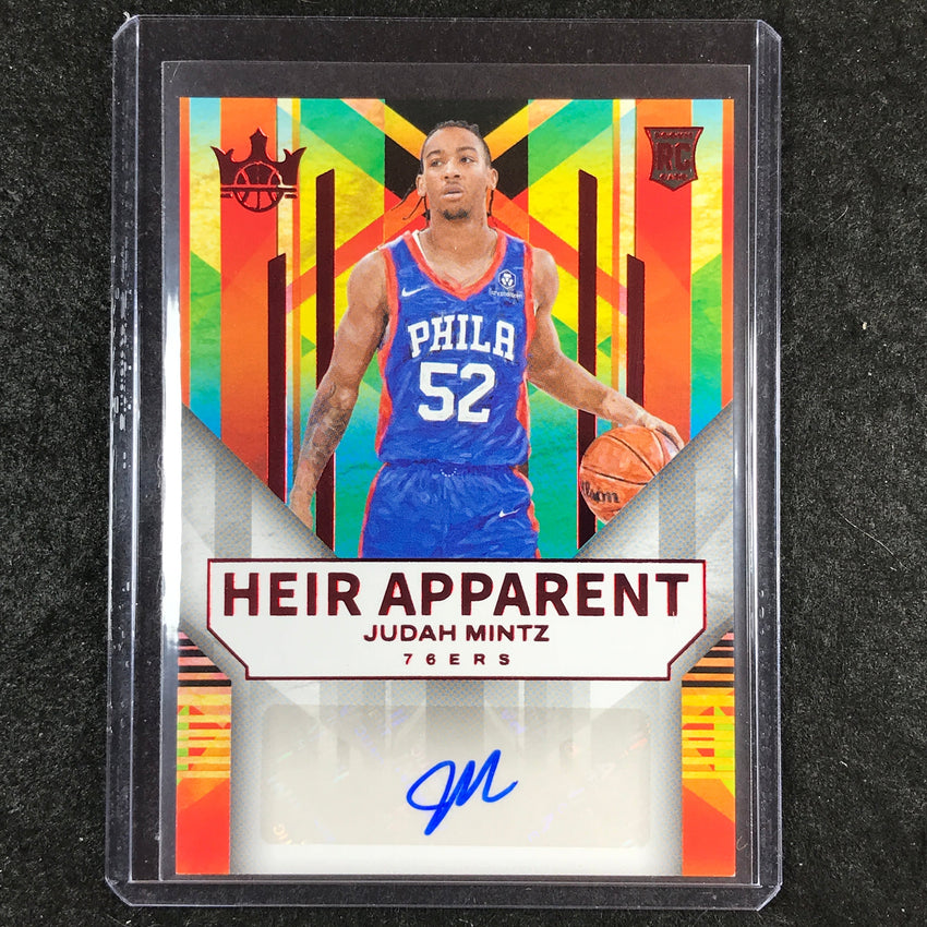 2024-25 Court Kings JUDAH MINTZ Heir Apparent Rookie Auto Ruby 23/99