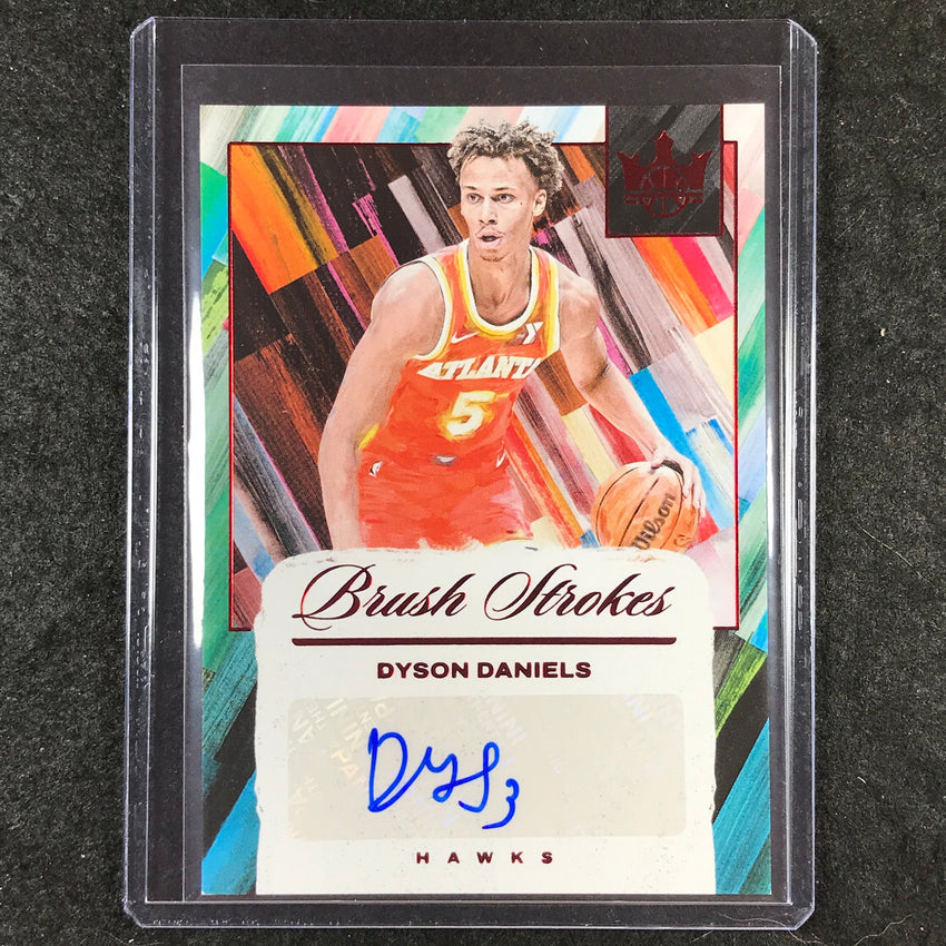 2024-25 Court Kings DYSON DANIELS Brush Strokes Auto Ruby 27/75