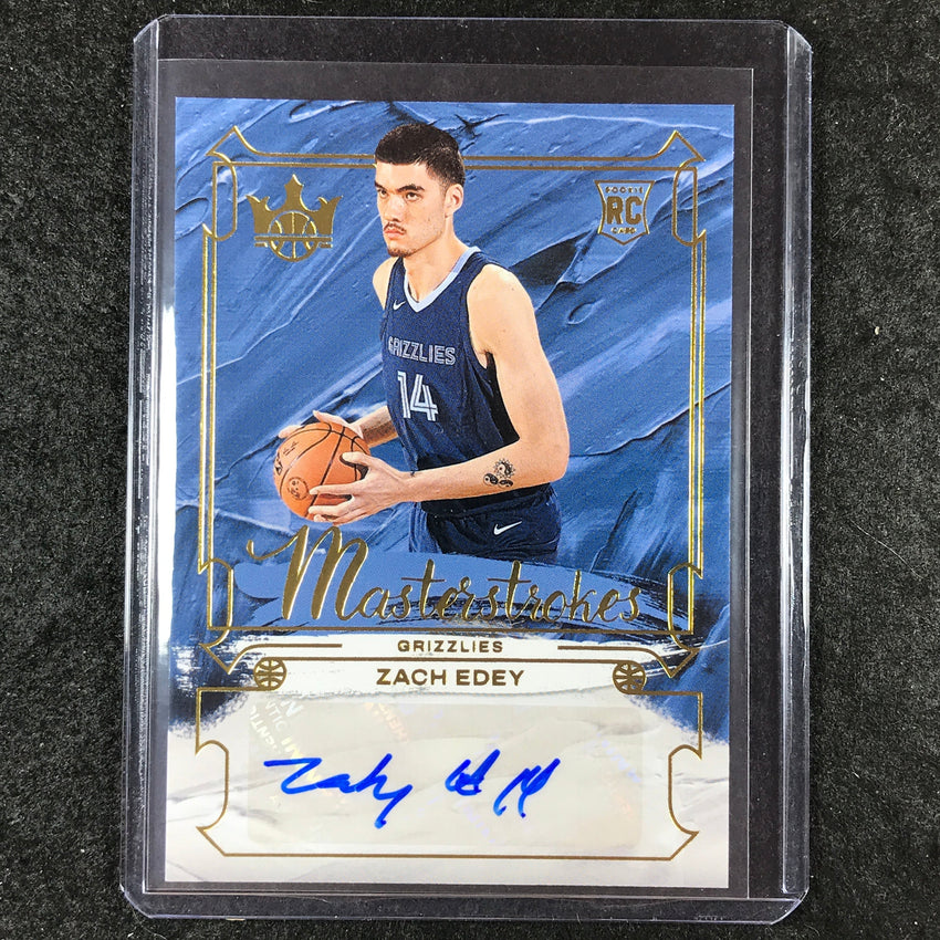 2024-25 Court Kings ZACH EDEY Masterstrokes Rookie Auto Base 53/99