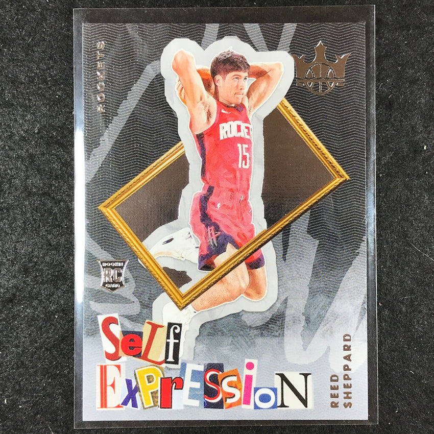 2024-25 Court Kings REED SHEPPARD Self Expression Rookie Base #4