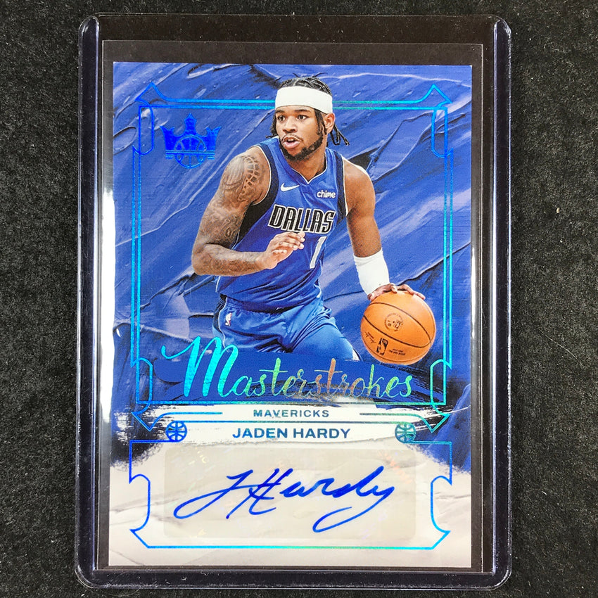 2024-25 Court Kings JADEN HARDY Masterstrokes Auto Masterpiece 1/1