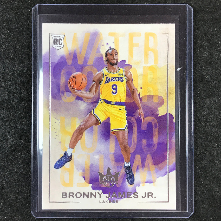 2024-25 Court Kings BRONNY JAMES JR. Water Color Rookie Base #20