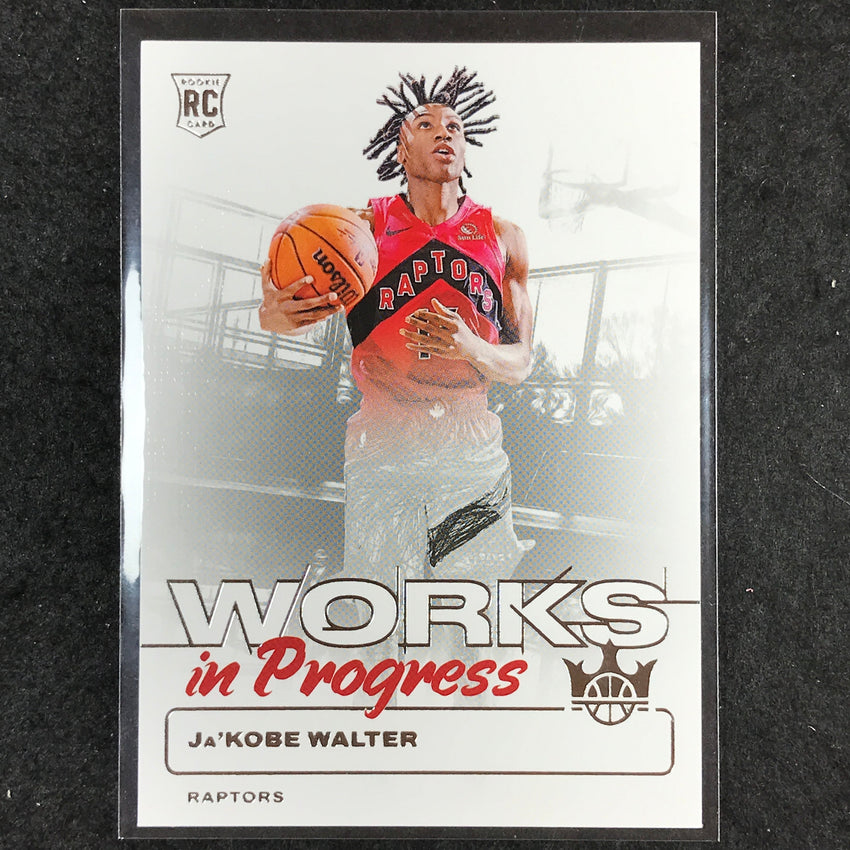 2024-25 Court Kings JA'KOBE WALTER Works In Progress Rookie Base #6