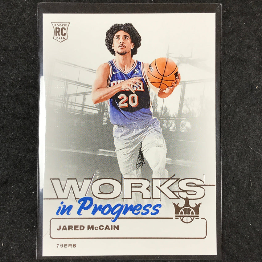 2024-25 Court Kings JARED MCCAIN Works In Progress Rookie Base #18