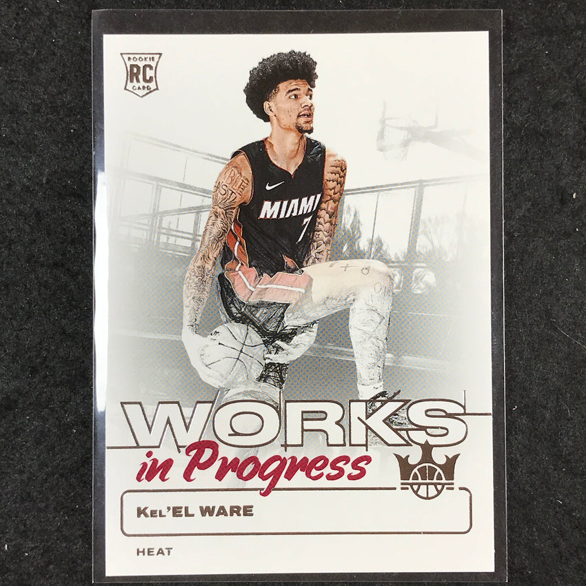 2024-25 Court Kings KEL'EL WARE Works In Progress Rookie Base #20