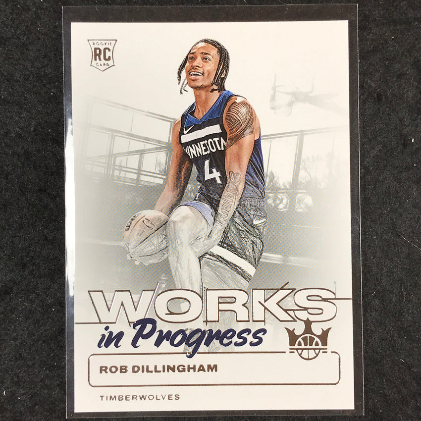 2024-25 Court Kings ROB DILLINGHAM Works In Progress Rookie Base #21
