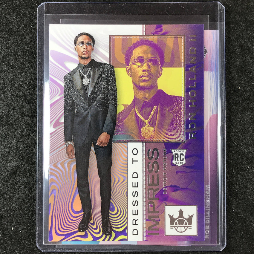 2024-25 Court Kings RON HOLLAND II Dressed To Impress Rookie Base #7