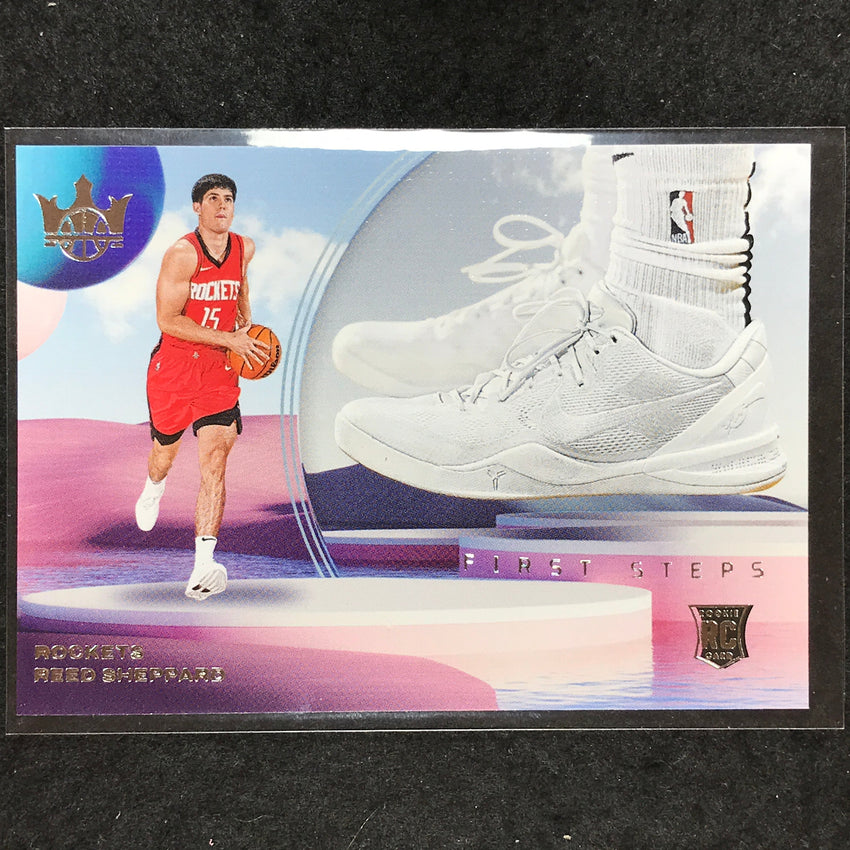 2024-25 Court Kings REED SHEPPARD First Steps Rookie Base #9