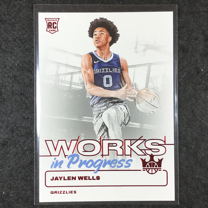 2024-25 Court Kings JAYLEN WELLS Works In Progress Rookie Ruby 1/149 #22