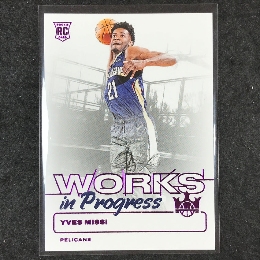 2024-25 Court Kings YVES MISSI Works In Progress Rookie Pink 37/99 #14
