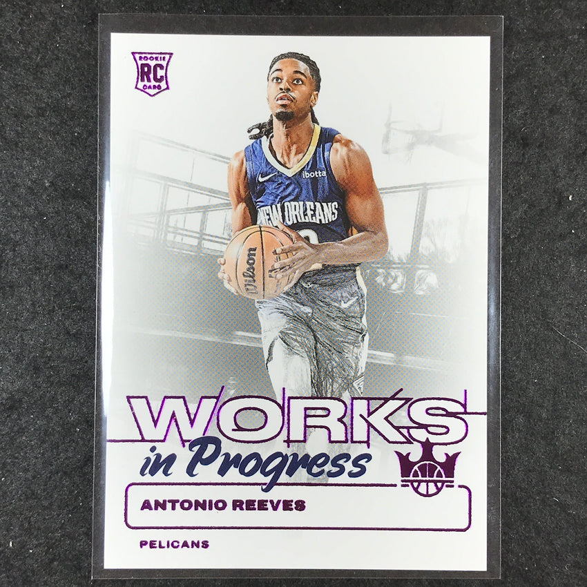 2024-25 Court Kings ANTONIO REEVES Works In Progress Rookie Pink 11/99 #24
