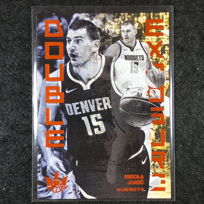 2024-25 Court Kings NIKOLA JOKIC Double Exposure Amber 30/99 #29