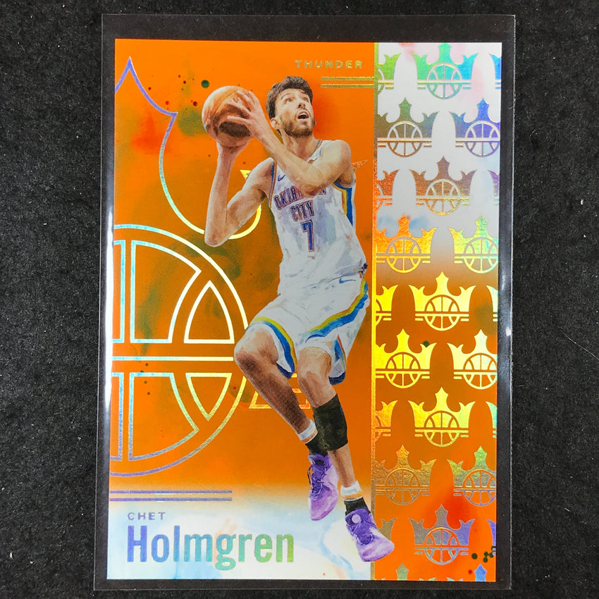 2024-25 Court Kings CHET HOLMGREN Base Amber 55/75 #28