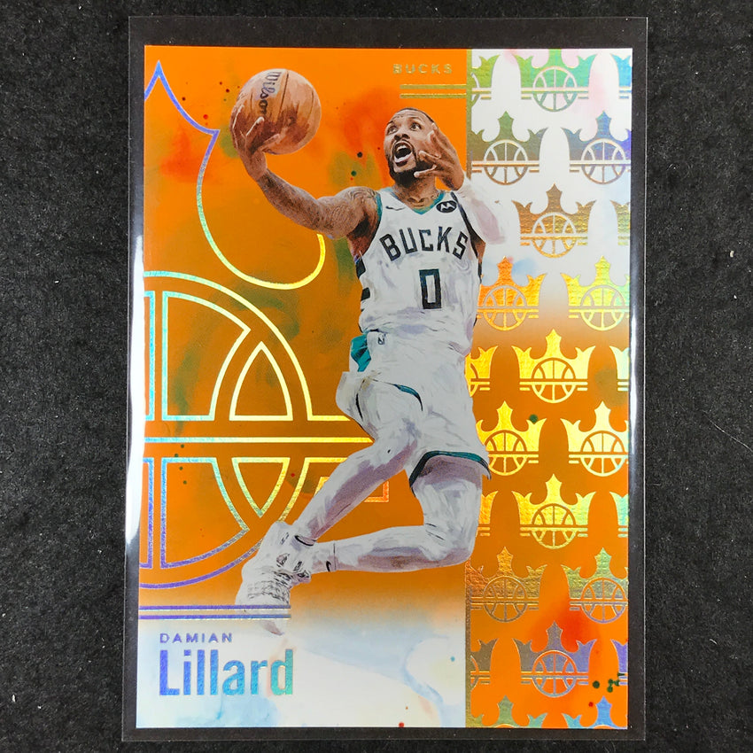 2024-25 Court Kings DAMIAN LILLARD Base Amber 39/75 #92