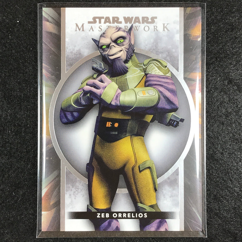 2022 Star Wars Masterwork ZEB ORRELIOS Base #82
