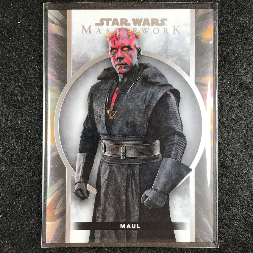 2022 Star Wars Masterwork MAUL Base #91