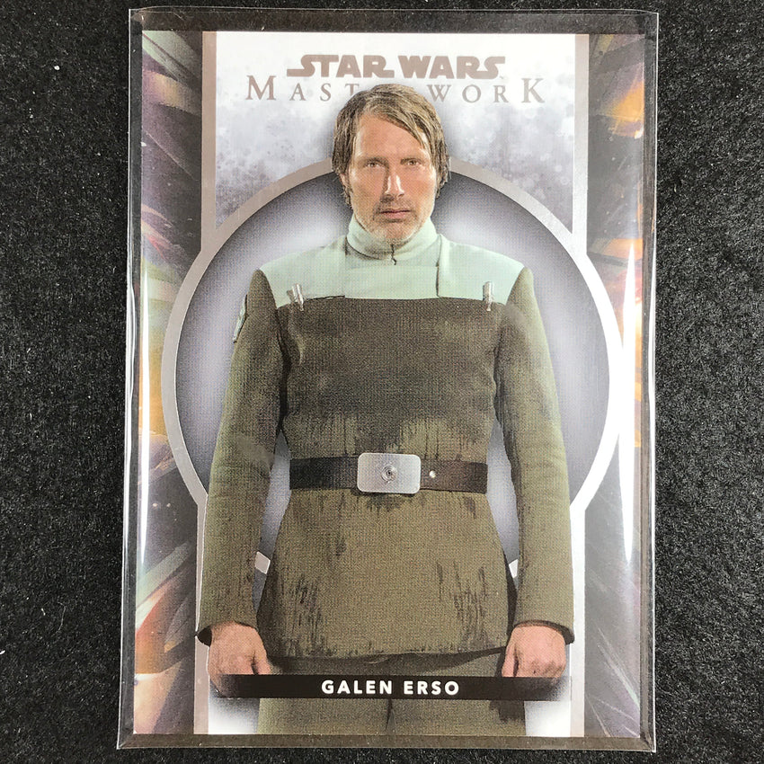 2022 Star Wars Masterwork GALEN ERSO Base #99