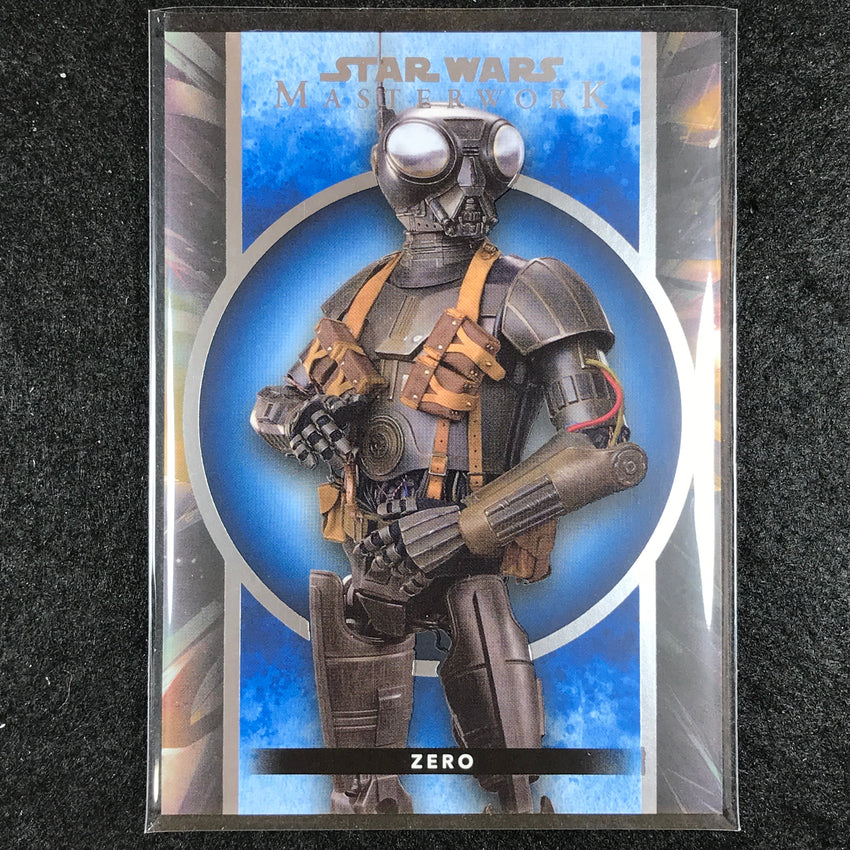 2022 Star Wars Masterwork ZERO Base Blue #8