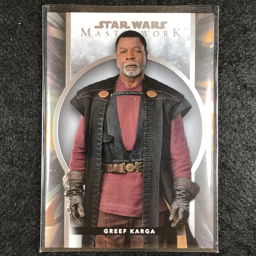 2022 Star Wars Masterwork GREEF KARGA Base #4