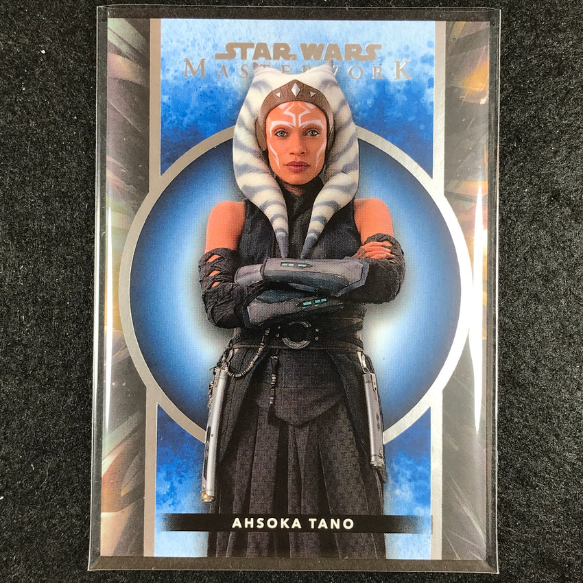 2022 Star Wars Masterwork AHSOKA TA#Base Blue #33