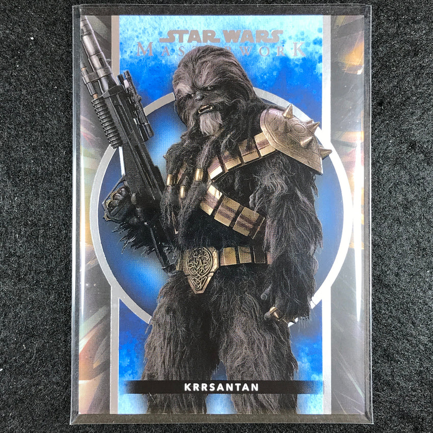 2022 Star Wars Masterwork KRRSANTAN Base Blue #40
