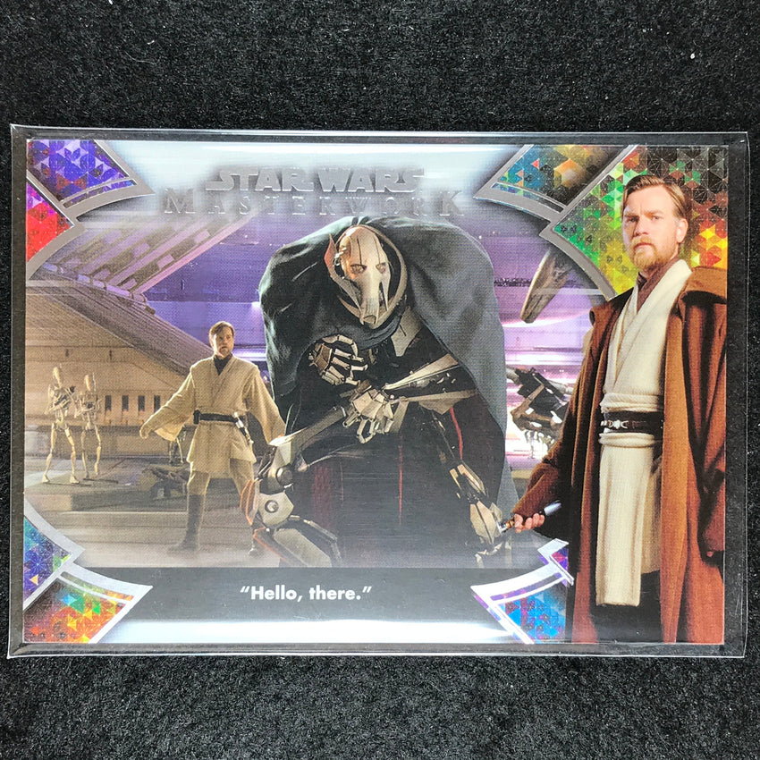 2022 Star Wars Masterwork HELLO, THERE The Quotes of Obi-Wan Kenobi No. 3
