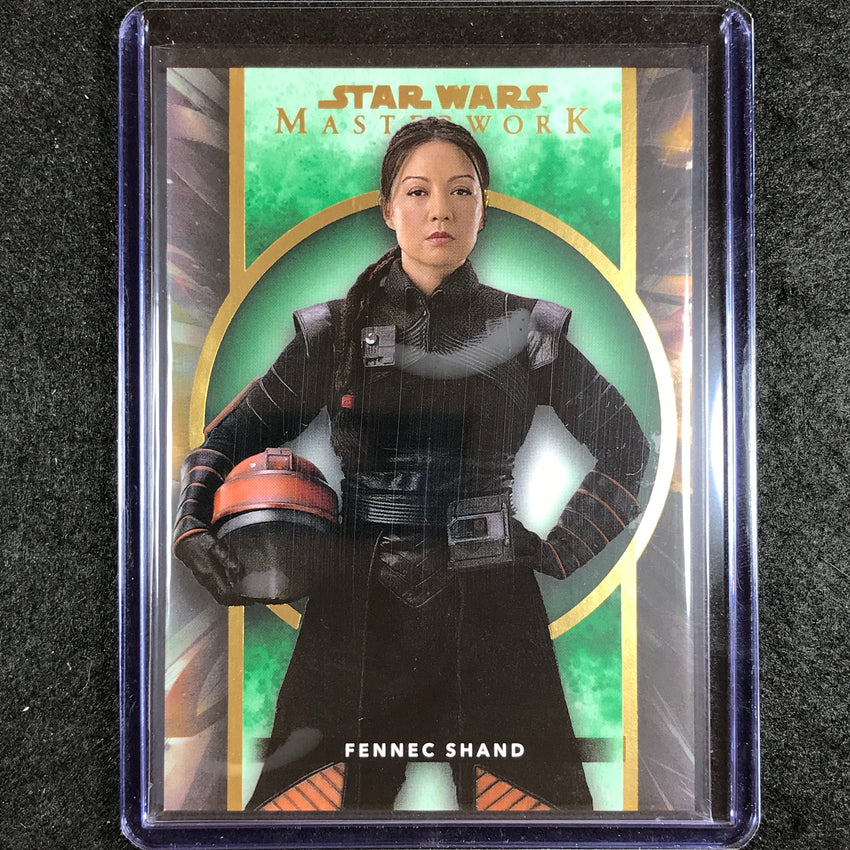 2022 Star Wars Masterwork FENNEC SHAND Base Green 65/99