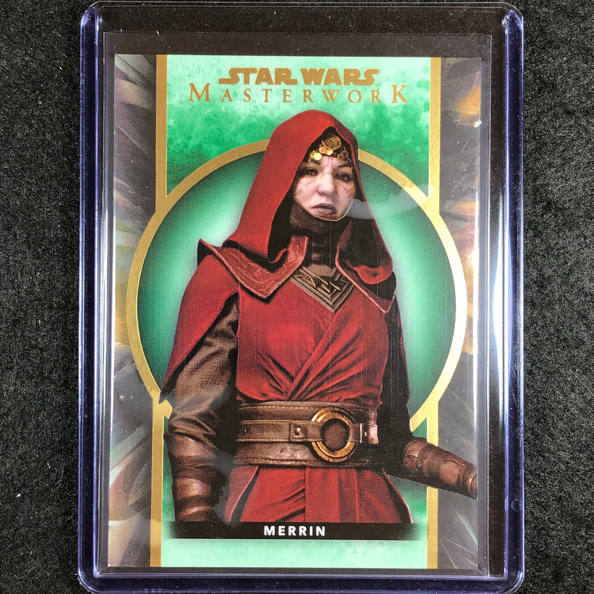2022 Star Wars Masterwork MERRIN Base Green 53/99